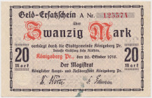 Konigsberg i.Pr. (Królewiec), 20 mk 1918