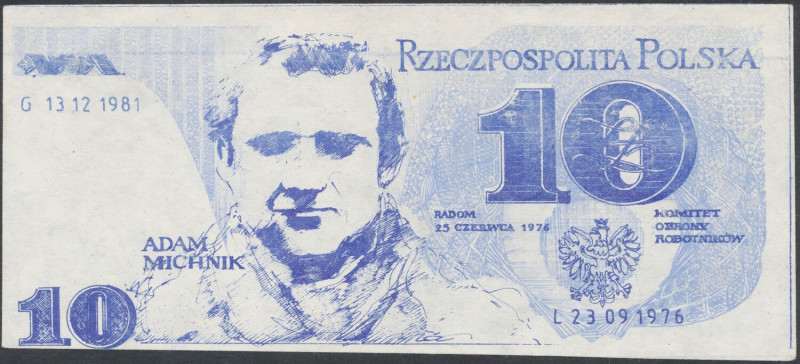 Solidarność, 10 złotych 1976 Adam Michnik Pozycje tego typu szerzej omówione na ...