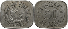Neusalz (Nowa Sól), 50 fenigów 1918