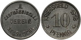 Oels (Oleśnica), Stowarzyszenie Handlowe, 10 fenigów 1918