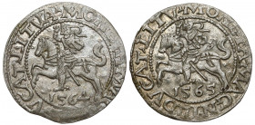 Półgrosze Zygmunt II August - Wilno 1564 i 1565 (2szt)
