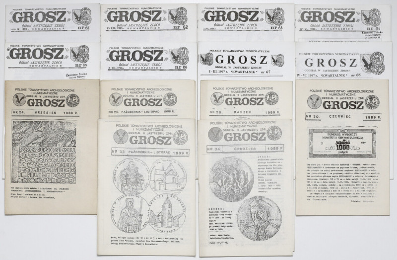 GROSZ lata 1988-1997 (14szt)