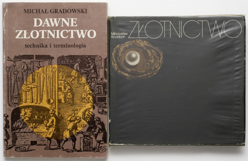 Złotnictwo + Dawne złotnictwo - technika i terminologia (2szt)