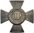 Krzyż Legionowy - JM w srebrze