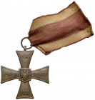 Krzyż Walecznych 1920 - z numerem