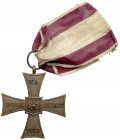 Krzyż Walecznych 1920 - bez numeru