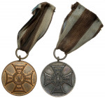 PRL, Brązowy i Srebrny Medal Zasłużonym na Polu Chwały