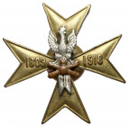 Odznaka pamiątkowa - Dywizjony Artylerii Konnej, wzór 2 od 1922 roku