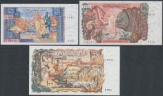 Algeria, 5, 10 i 100 Dinars 1970 (3pcs)