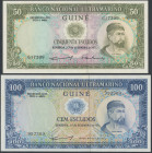 Portuguese Guinea, 50 and 100 Escudos 1971 (2pcs)