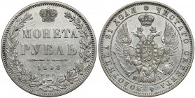 Rosja, Mikołaj I, Rubel 1848 HI, Petersburg