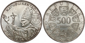 Austria, 500 szylingów 1983 - Jan Paweł II