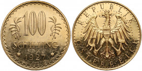 Austria, 100 szylingów 1927