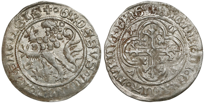 Meissen, Friedrich der Friedfertige, Groschen (1385-1440) 
Grade: AU/XF+ 

WO...