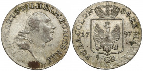 Preussen, Friedrich Wilhelm II, 4 Gröschen 1797-A, Berlin