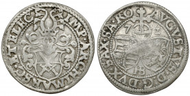 Sachsen, August, Groschen 1572 HB