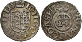 Anhalt, Joh.Georg I., Christian I., August, Rudolf, Ludwig, 1/24 Taler 1619