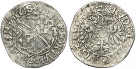 Baden, Eduard Fortunat, 1/2 Batzen 1593