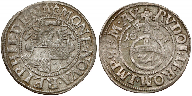 Hildesheim-Stadt, 1/24 Taler 1601 
Grade: XF 

WORLD COINS - GERMANY