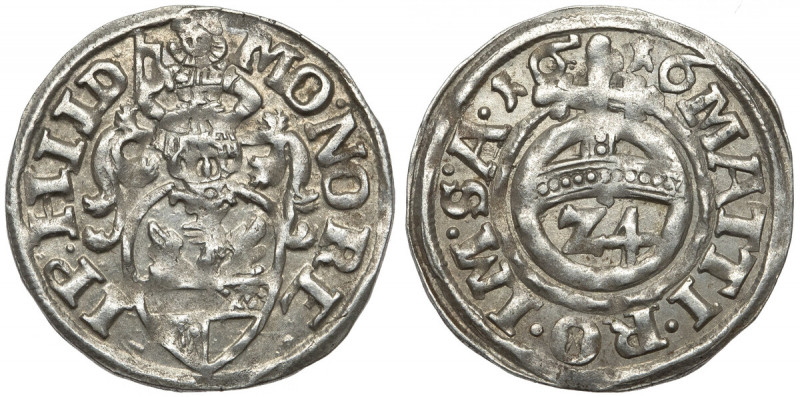 Hildesheim-Stadt, 1/24 Taler 1616 
Grade: XF+ 

WORLD COINS - GERMANY