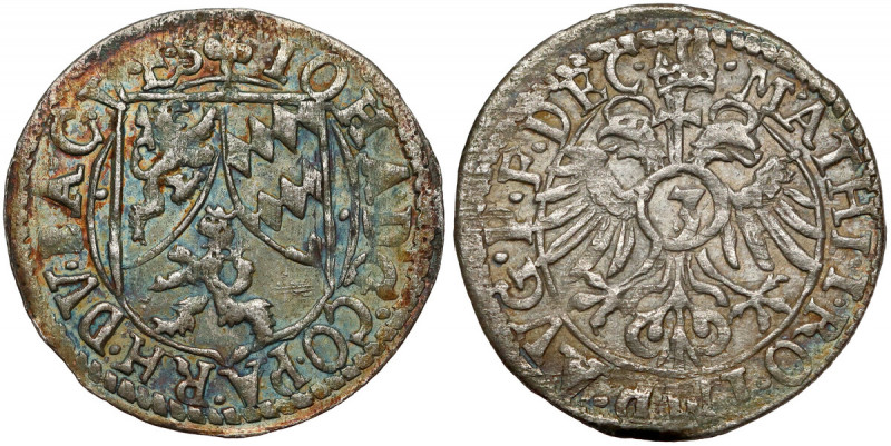 Pfalz-Zweibrücken, Johann I der Ältere (1569-1604), 3 Kreuzer o.J. 
Grade: XF- ...