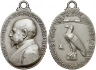Niemcy, Emil Rathenau, Medal 1908 - srebro