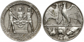 Niemcy, Medal 1914 - 'DENKWURDIGE EINMUTIGKEIT DES REICHSTAGS'