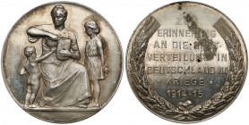 Niemcy, Medal 1915 - Racjonowanie chleba podczas I Wojny Światowej