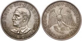Niemcy, Medal 1933 - Objęcie władzy przez Hitlera