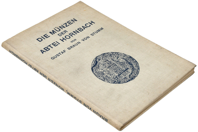 Die Münzen der Abtei Hornbach wydanie 1926, Halle 53 strony tekstu i 5 stron tab...