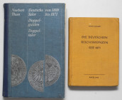 Thun - Deutsche Taler, Doppelgulden, Doppeltaler von 1800 bis 1871, Jaeger - Die deutschen Reichsmünzen seit 1871 (2szt)