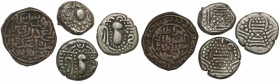 Indie, zestaw monet (4szt)