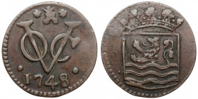 Indonezja (Netherlands East Indies) Duit 1748