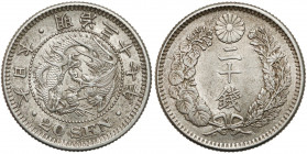 Japonia, Meiji, 20 sen (1873-1905)