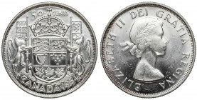 Kanada, Elżbieta II, 50 centów 1954