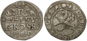Czechy, Rudolf II, 'Maley' Grosz 1580