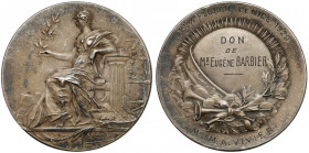 Francja, Medal nagrodowy 'Gry kwiatowe Nicea 1929' (Rivet)