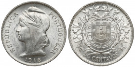 Portugalia, 50 centavos 1916