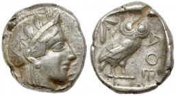 Grecja, Attyka, Ateny (454-404 p.n.e.) Tetradrachma - 'sówka'