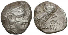 Greja, Attyka, Ateny (393-300 p.n.e.) Tetradrachma - 'sówka'