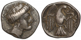 Grecja, Chalkida, Drachma (338-308 p.n.e.)