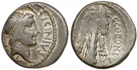 Republika, Q. Sicinius i C. Coponius (49 p.n.e.) Denar