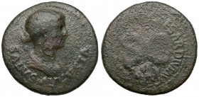 Liwia (14-29 n.e.) Dupondius, wybity podczas panowania Tyberiusza (22-23 n.e.), Rzym