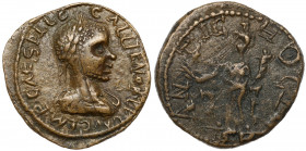 Galien (258-268 n.e.) Brąz prowincjonalny, Æ 24, Antiochia, Pizydia