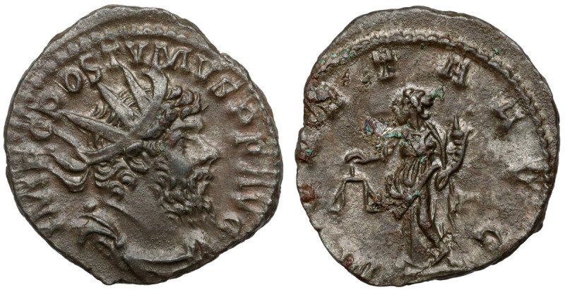 Postumus (260-269 n.e.) Antoninian - Imperium Galliarum, Cologne Awers: Popiersi...