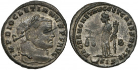 Diocletian (284-305 n.e.) Follis, Siscia