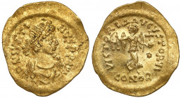 Justyn II (565-578 n.e.) Tremissis, Konstantynopol