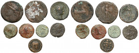 Zestaw monet antycznych - Grecja i Rzym (7szt)