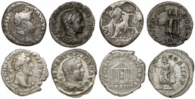 Cesarstwo Rzymskie, zestaw denarów (4szt) - w tym NERON