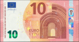 10 Euros. 23 de Septiembre de 2014. Firma Draghi. Serie VA (España). (Edifil 2017: 494). SC.